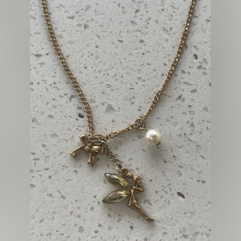 Tinkerbell Charm Necklace - Picture 3 of 4